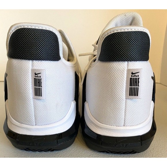 NIKE LEBRON WITNESS VI 6 TB WHITE-BLACK-WHITE SIZE 14 [DO9843-100] - Picture 9 of 15